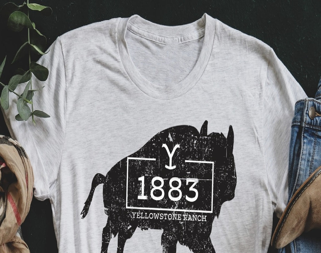 1883 Yellowstone Ranch T-shirt