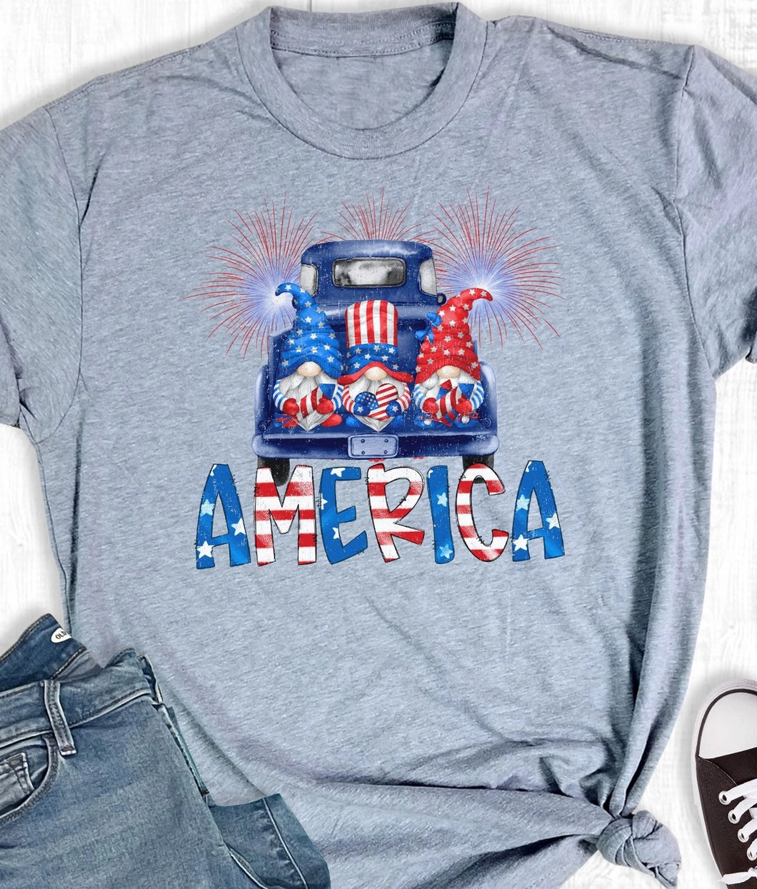 America Gnomes T-shirt
