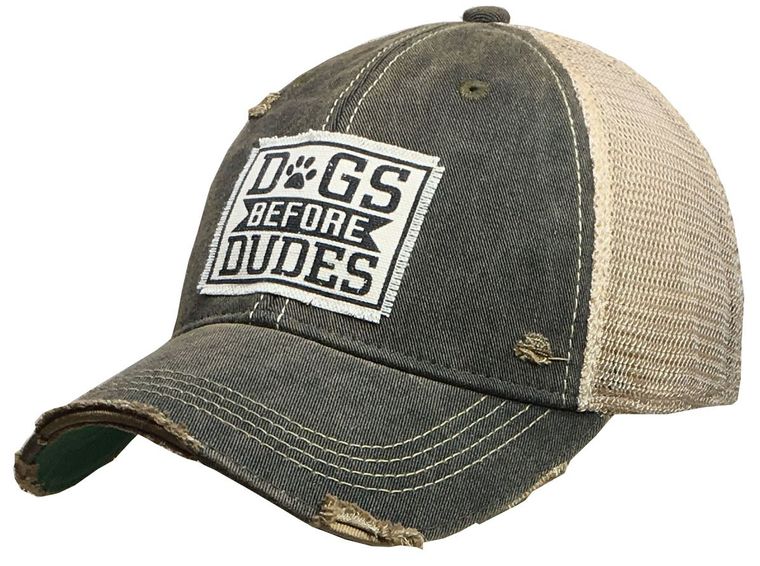 Dogs Before Dudes Trucker Hats