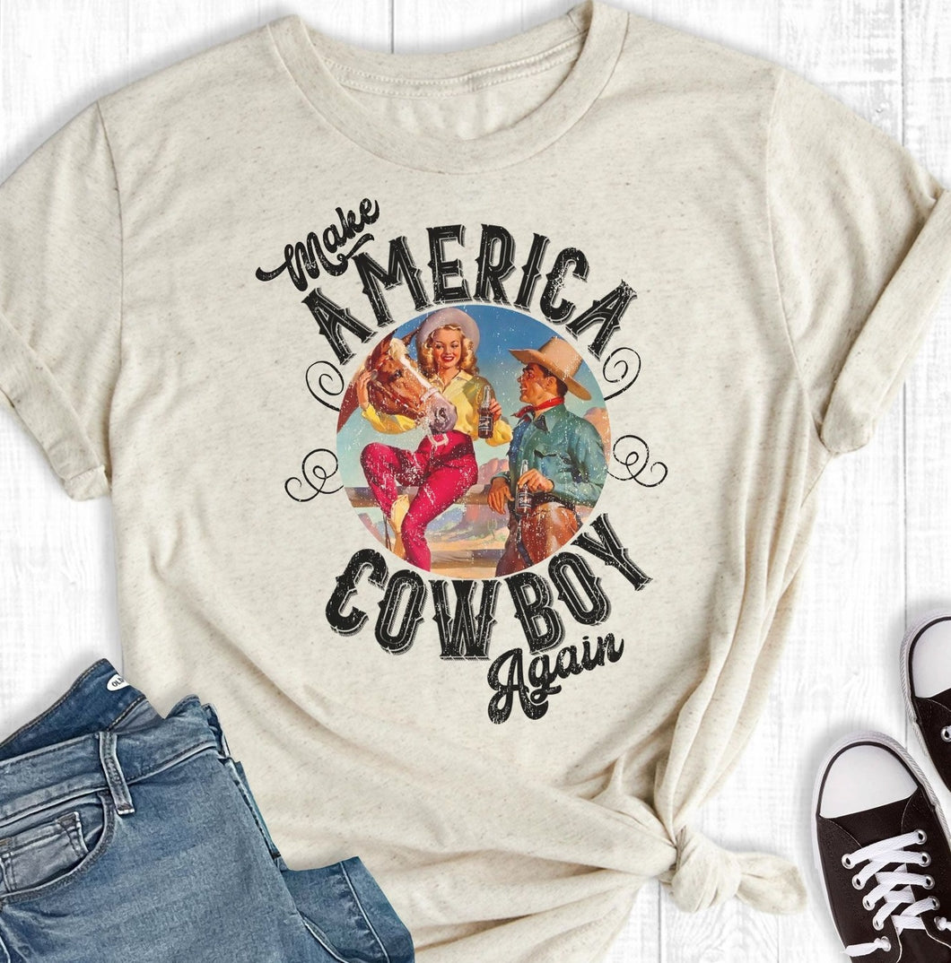 Make America Cowboy T-shirt