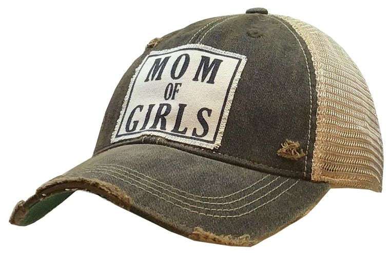 Mom of Girls Trucker Hats