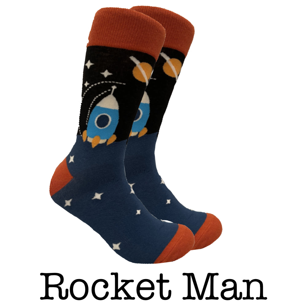 Rocket Man Socks