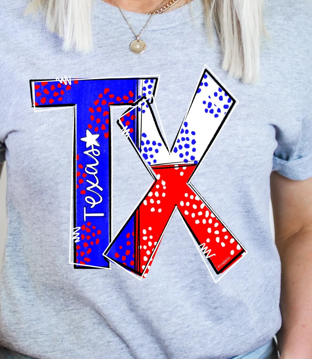 TX Patriotic T-shirt