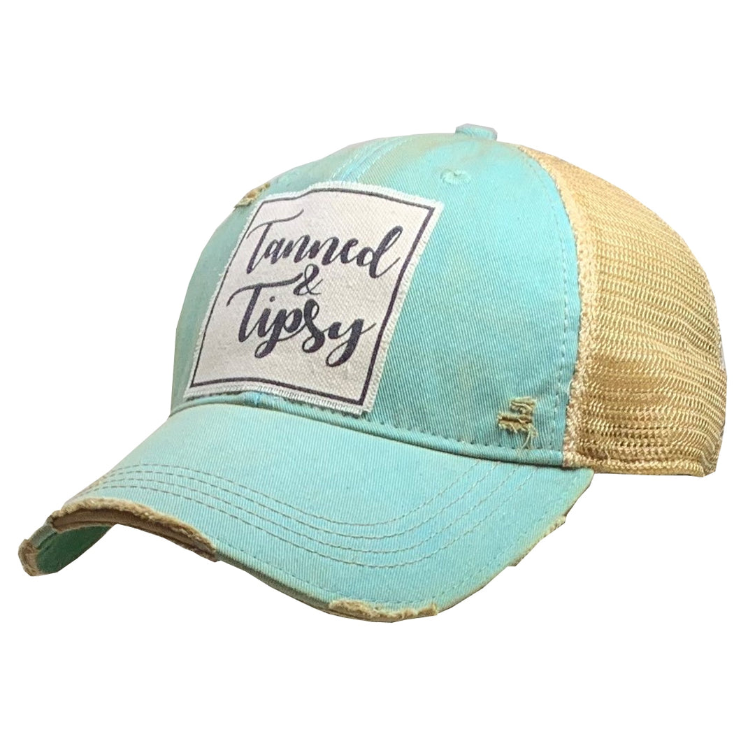 Tanned and Tipsy Trucker Hats