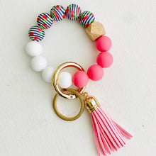 Load image into Gallery viewer, Beaded Bangle Key chain
