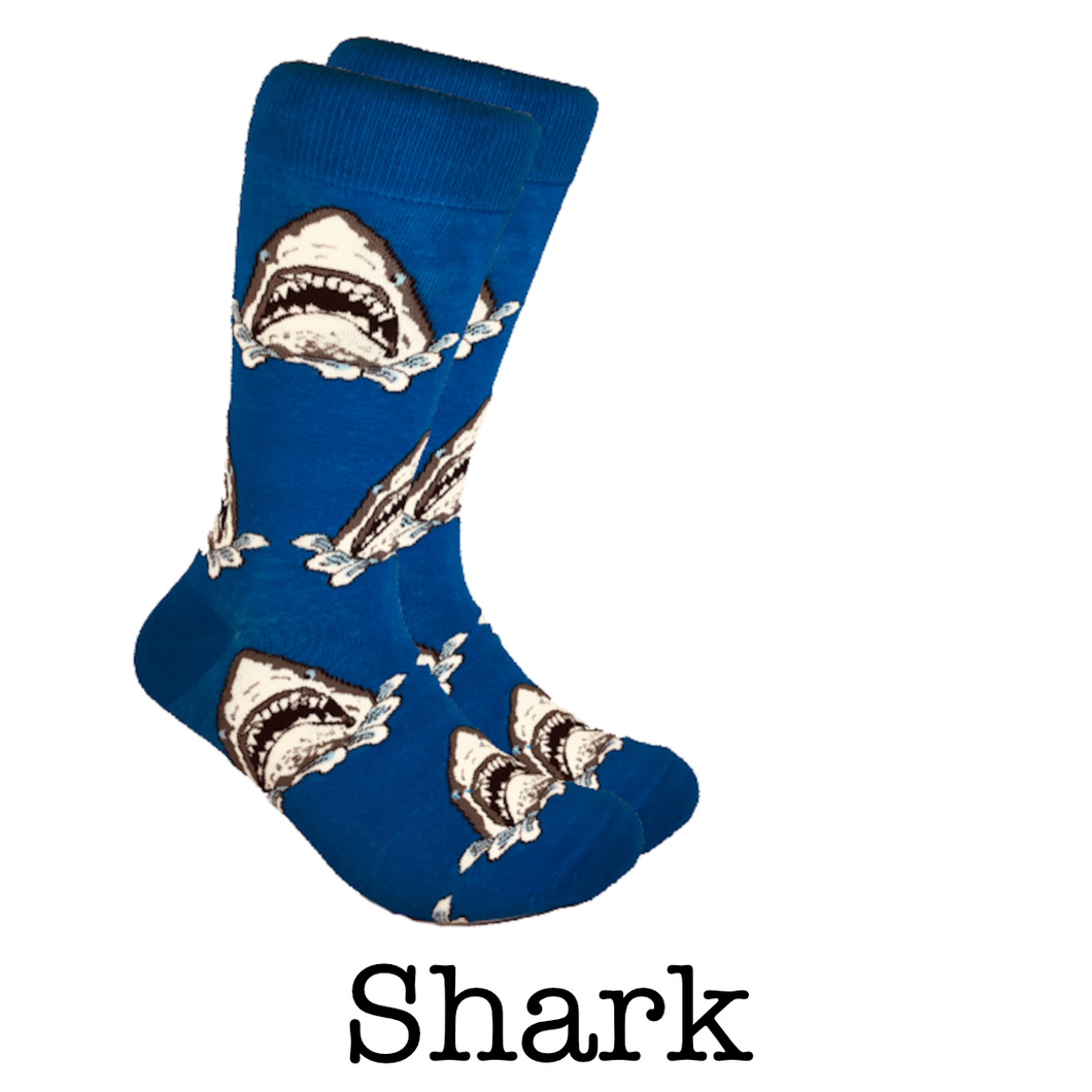 Shark Head Socks